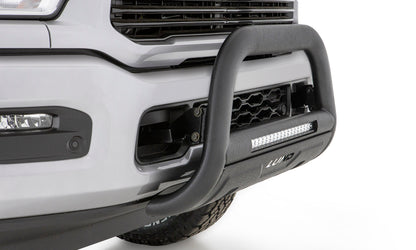 Bull Bar with LED Light Bar Black 2009-2018 Dodge Ram 1500 Lund