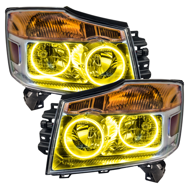 Oracle Nissan Armada 08-15 Halo Kit - ColorSHIFT w/o Controller