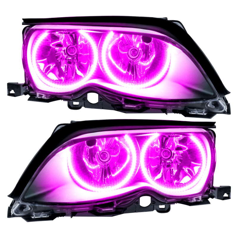 Oracle 02-05 BMW 3 Series SMD HL - Black - ColorSHIFT