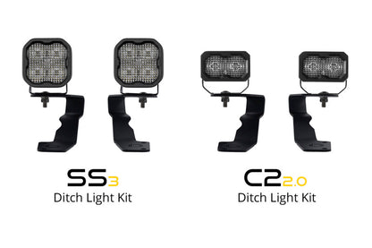 Diode Dynamics 15-21 Subaru WRX/STi Pro SS3 LED Ditch Light Kit - Yellow Combo