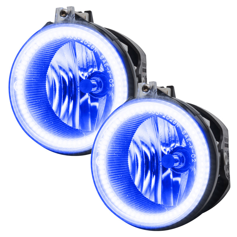 Oracle Dodge Challenger 08-14 LED Fog Halo Kit - Blue