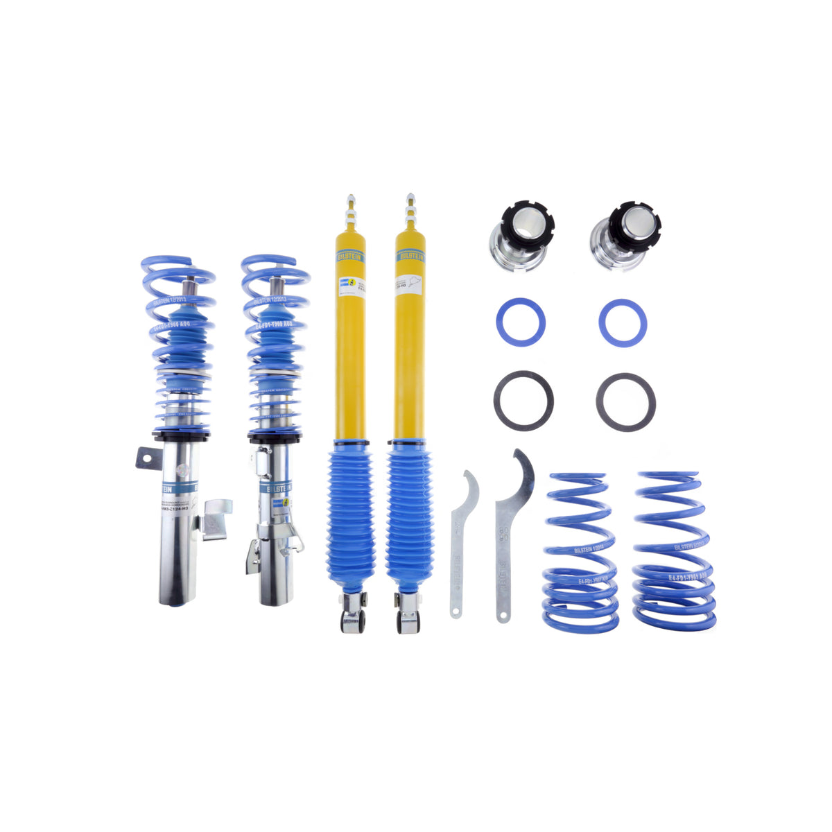 Suspension Kit Mazda 3 2013-2004 Monotube Front Lowered Height 10-50mm, up to 1100kg Axle Load Rear Lowered Height 5-50mm, up to 1090kg Axle Load B16 (PSS9) Bilstein