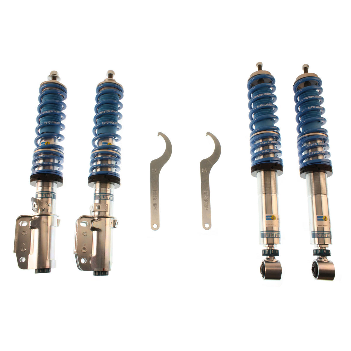 Suspension Kit Porsche 911 1994-1991 Monotube Front Lowered Height 20-40mm, up to 780kg Axle Load, Rear Lowered Height 20-40mm, up to 1150kg Axle Load, From Chassis/VIN MS4 01468, MS4 10519 B16 (PSS10) Bilstein