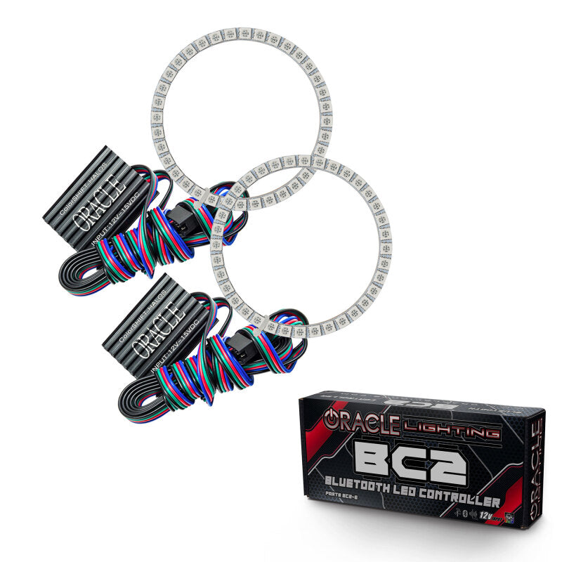 Oracle Hyundai Veloster 11-13 Halo Kit - ColorSHIFT w/ BC1 Controller