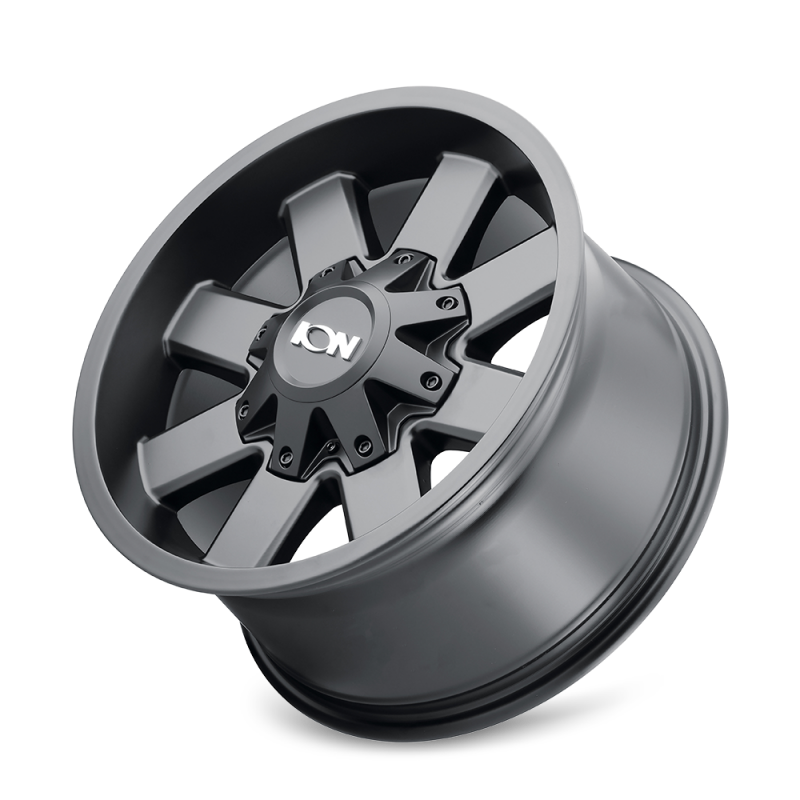 ION 141 18x9 / 8x165.1 BP / 18mm Offset / 125.2mm Hub Satin Black Wheel
