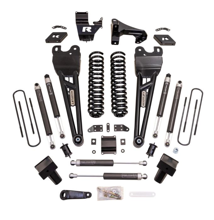 6 Inch Coil Spring Lift Kit With Falcon Shocks And Radius Arms 2023-2025 Ford Super Duty F-250/F-350 4WD ReadyLIFT