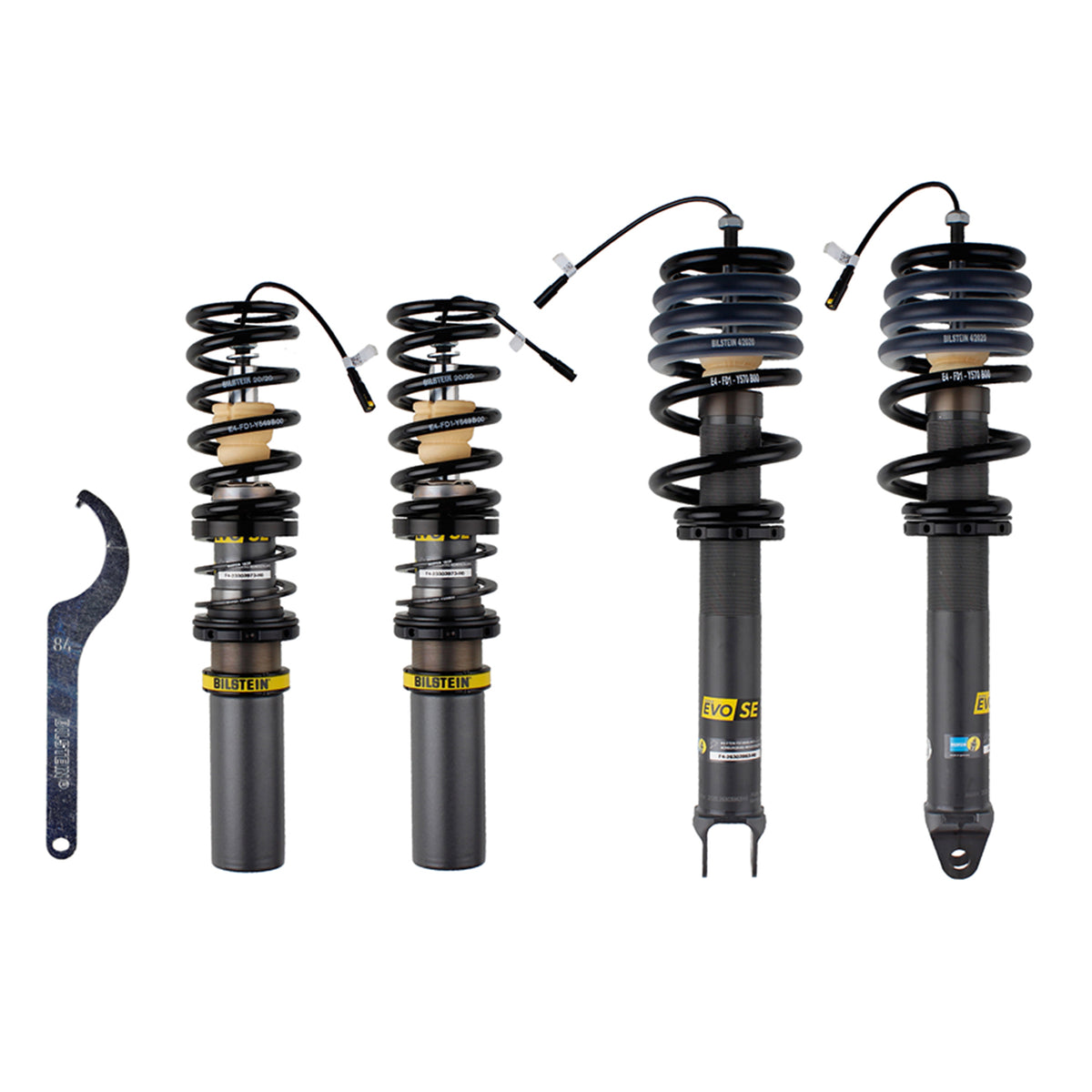 Suspension Kit Porsche 911 20-25 Twintube/Monotube Front Lowered Height 20-35mm, up to 875kg Axle Load Rear Lowered Height 20-35mm, up to 1340kg Axle Load With Electronic Suspension (PASM) Without Front Axle Lift Suspension EVO SE Bilstein