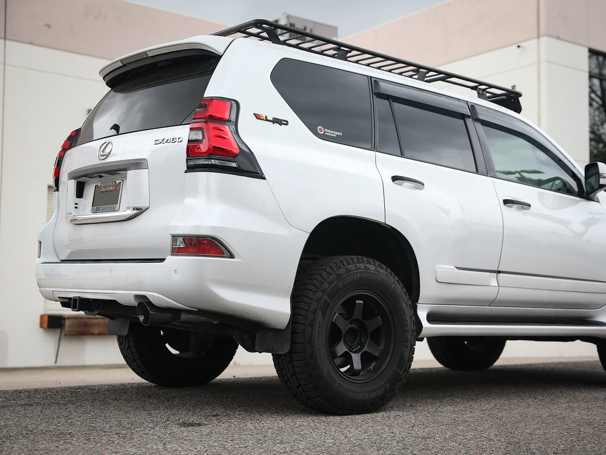 Vulcan Series 2-1/2 Inch 304 Stainless Steel Cat-Back Exhaust System w/Black Tip Lexus GX460 10-23 V8-4.6L aFe Power