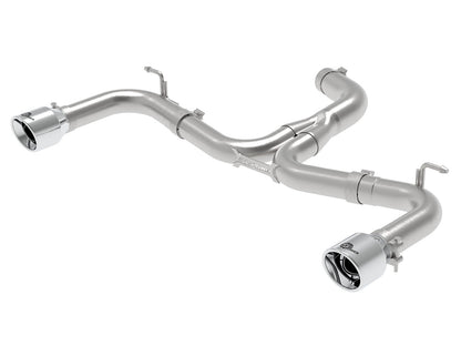 Mach Force-Xp 3 Inch to 2-1/2 Inch Stainless Steel Axle-Back Exhaust System Volkswagen Gti (MK7.5) 18-21 L4-2.0L (t) aFe Power