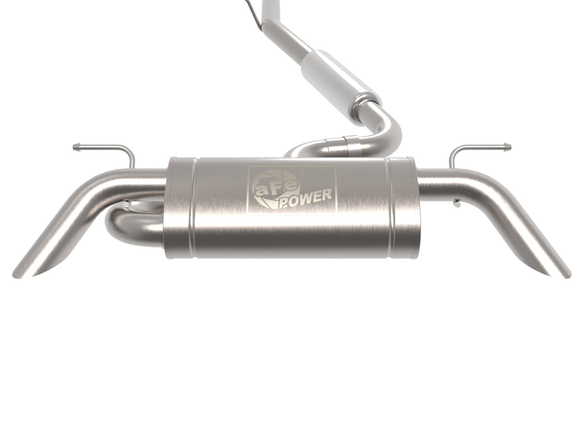 Mach Force-Xp 2-1/2 Inch Stainless Steel Cat-Back Exhaust System w/ Resonator Audi Q3 19-25 L4-2.0L (t) aFe Power