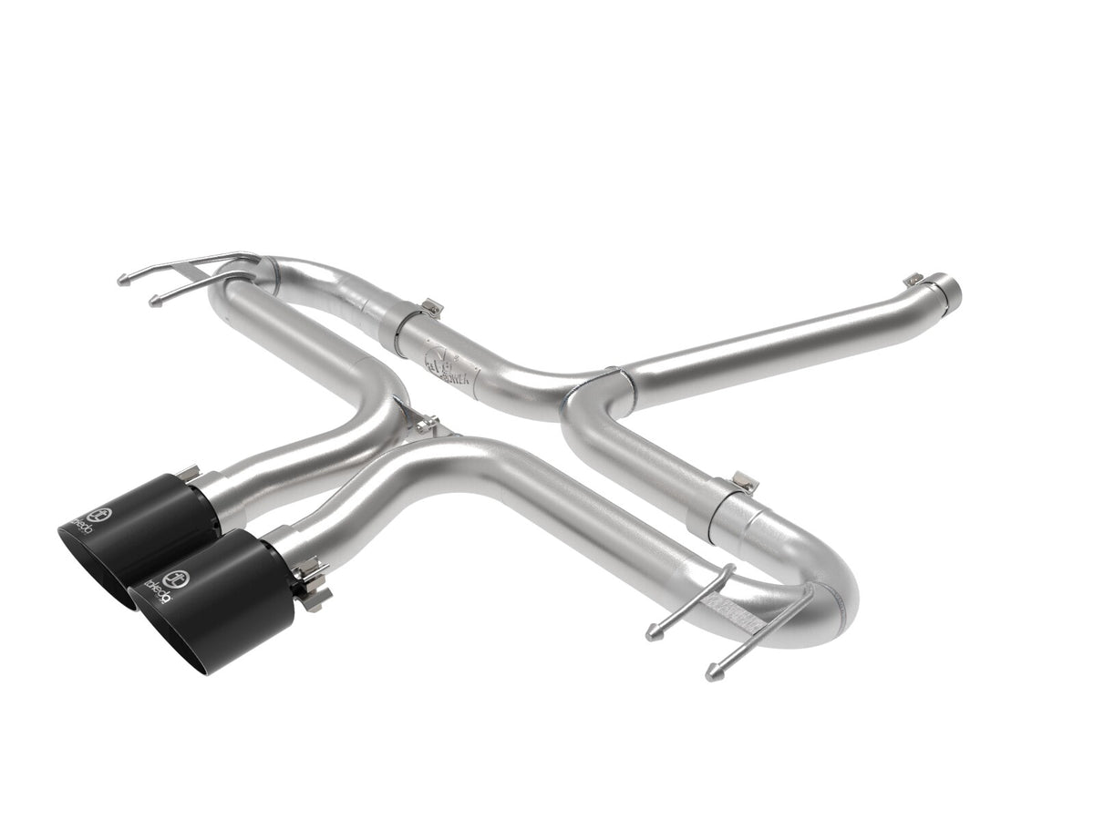 Takeda 2-1/2 Inch 304 Stainless Steel Axle-Back Exhaust System w/ Tips Honda Civic Sport 17-21 L4-1.5L (t) aFe Power
