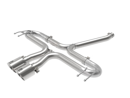 Takeda 2-1/2 Inch 304 Stainless Steel Axle-Back Exhaust System w/ Tips Honda Civic Sport 17-21 L4-1.5L (t) aFe Power