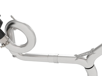 Takeda 3 Inch to 2-1/4 Inch 304 Stainless Steel Cat-Back Exhaust w/ Black Tip Subaru Wrx/STi 15-21 H4-2.0/2.5L (t) aFe Power