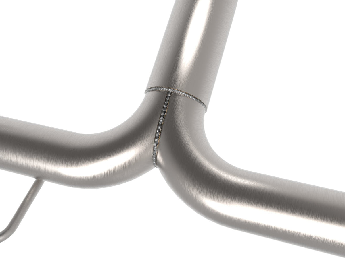 Mach Force-Xp 2 Inch to 2-1/2 Inch Stainless Steel Axle-Back Exhaust System Alfa Romeo Giulia 17-26 L4-2.0L (t) aFe Power