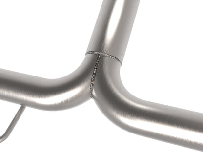 Mach Force-Xp 2 Inch to 2-1/2 Inch Stainless Steel Axle-Back Exhaust System Alfa Romeo Giulia 17-26 L4-2.0L (t) aFe Power