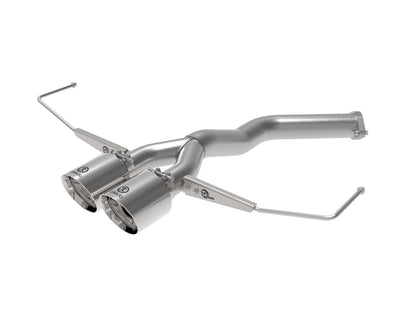 Takeda 3 Inch to 2-1/2 Inch 304 Stainless Steel Axle-Back Exhaust Tip Hyundai Veloster 19-21 L4-1.6L (t) aFe Power