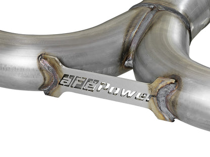 Takeda 2-1/2 Inch 304 Stainless Steel Axle-Back Exhaust System w/ Tips Mazda 3 Hatchback 14-18 L4-2.0/2.5L aFe Power