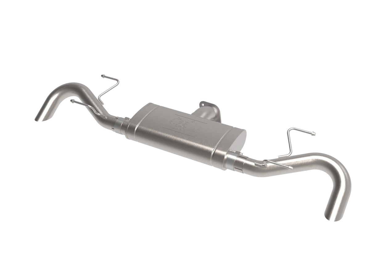 Takeda 2-1/2 Inch 304 Stainless Steel Axle-Back Hi-Tuck Exhaust System Mazda Cx-90 24-26 L4/L6 aFe Power