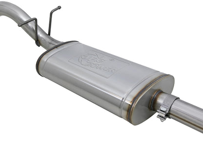 Mach Force-Xp 3 Inch 409 Stainless Cat-Back Hi-Tuck Exhaust System w/ Tip GM Colorado/Canyon 15-22 L4-2.5L/V6-3.6L aFe Power