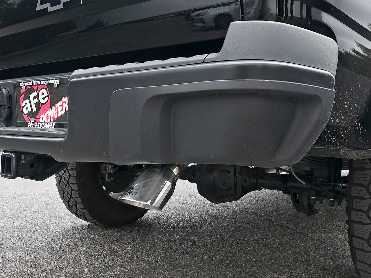 Mach Force-Xp 3 Inch 409 Stainless Cat-Back Hi-Tuck Exhaust System w/ Tip GM Colorado/Canyon 15-22 L4-2.5L/V6-3.6L aFe Power