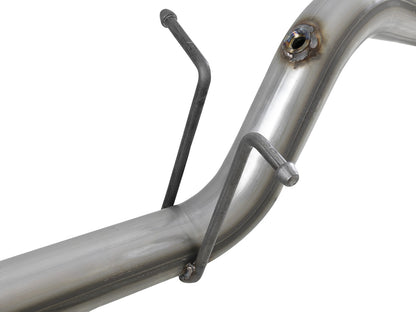 Mach Force-Xp 3 Inch 409 SS Cat-Back Hi-Tuck Exhaust System w/ Tip GM Colorado/Canyon 16-22 L4-2.8L (td) Lwn aFe Power