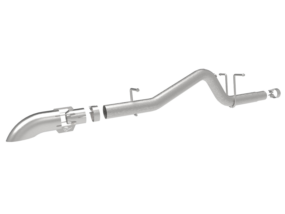 Mach Force-Xp 3 Inch 409 SS Cat-Back Hi-Tuck Exhaust System w/ Tip GM Colorado/Canyon 16-22 L4-2.8L (td) Lwn aFe Power