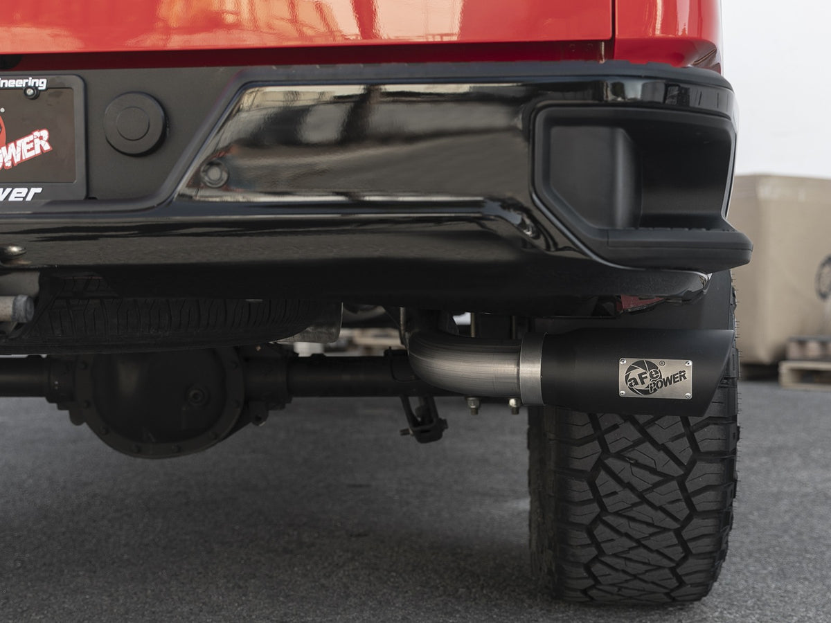 Apollo GT Series 3 Inch 409 Stainless Steel Cat-Back Exhaust System w/ Tip GM Silverado/Sierra 1500 19-26 V6-4.3L/V8-5.3L aFe Power