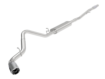 Apollo GT Series 3 Inch 409 Stainless Steel Cat-Back Exhaust System w/ Tip GM Silverado/Sierra 1500 19-26 V6-4.3L/V8-5.3L aFe Power