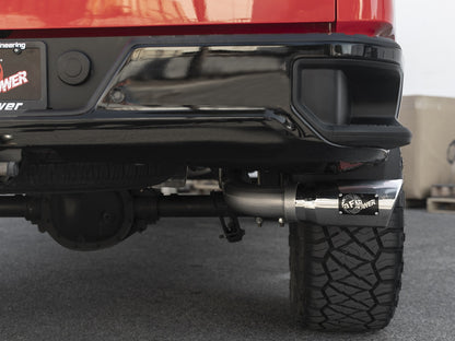 Apollo GT Series 3 Inch 409 Stainless Steel Cat-Back Exhaust System w/ Tip GM Silverado/Sierra 1500 19-26 V6-4.3L/V8-5.3L aFe Power