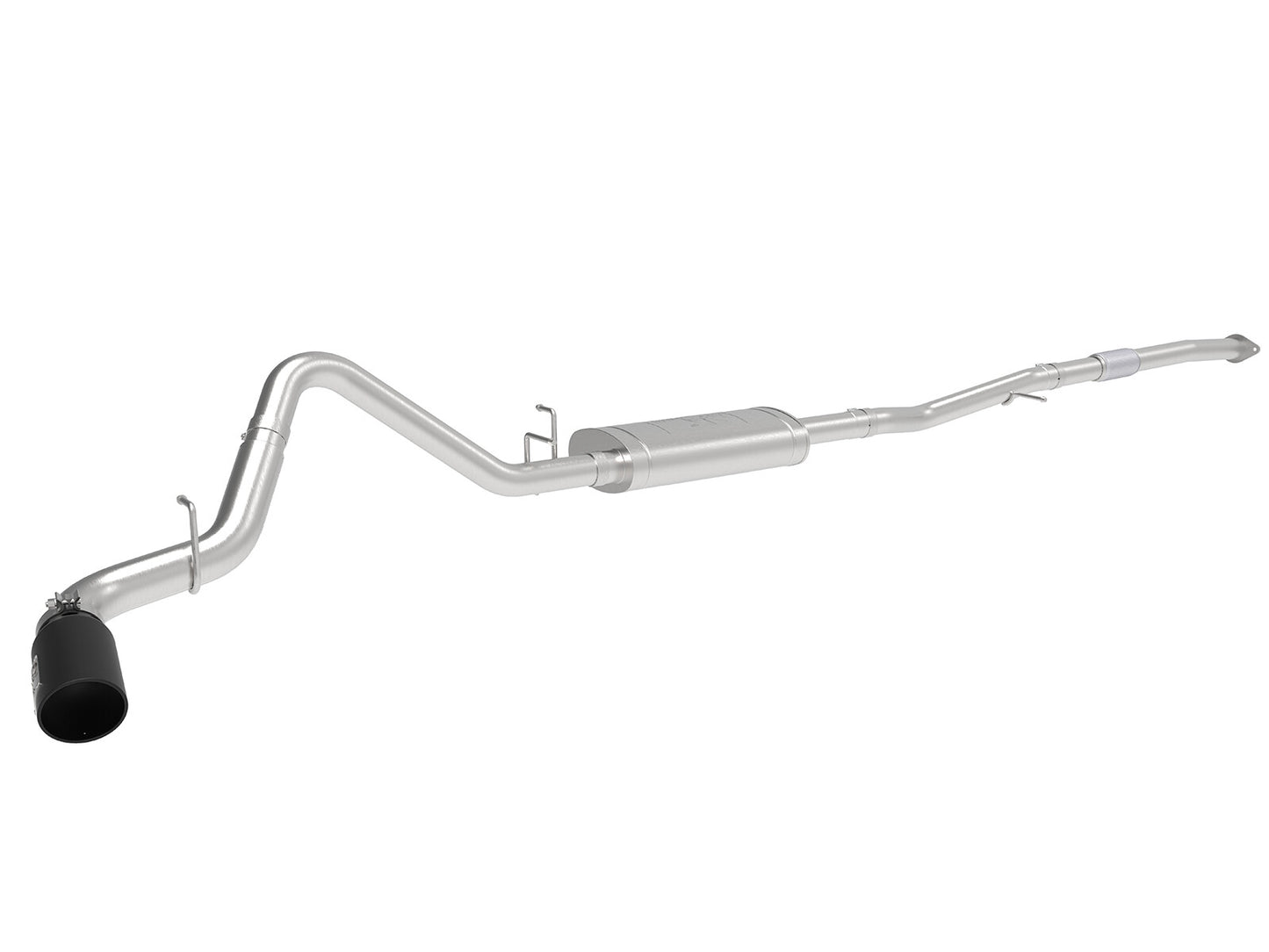 Apollo GT Series 3 Inch 409 Stainless Steel Cat-Back Exhaust System w/ Tip GM Silverado/Sierra 1500 19-26 L4-2.7L (t) aFe Power