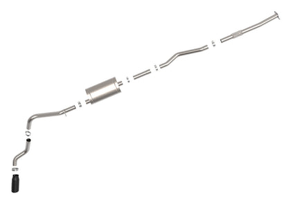 Apollo GT Series 3 Inch 409 Stainless Steel Cat-Back Exhaust System w/ Tip GM Silverado/Sierra 1500 19-26 L4-2.7L (t) aFe Power