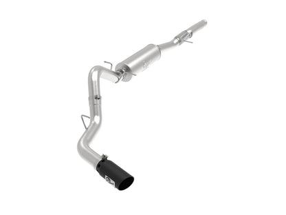 Apollo GT Series 4 Inch 409 Stainless Steel Cat-Back Exhaust System w/ Tip GM Silverado/Sierra 1500 14-18 V8-6.2L aFe Power