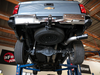 Apollo GT Series 4 Inch 409 Stainless Steel Cat-Back Exhaust System w/ Tip GM Silverado/Sierra 1500 14-18 V8-6.2L aFe Power