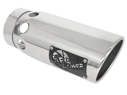 Apollo GT Series 4 Inch 409 Stainless Steel Cat-Back Exhaust System w/ Tip GM Silverado/Sierra 1500 14-18 V8-6.2L aFe Power