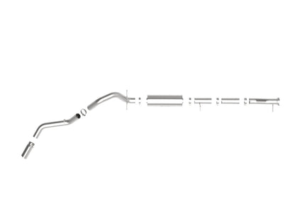 Apollo GT Series 4 Inch 409 Stainless Steel Cat-Back Exhaust System w/ Tip GM 2500/3500HD 20-26 V8-6.6L L8T 149.4-159 Inch Wheelbase aFe Power
