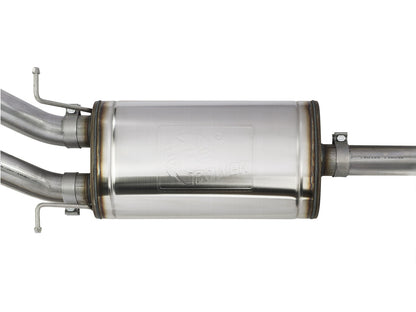 Apollo GT Series 3 Inch Cat-Back Exhaust System w/ Dual Rear Exit w/ Tips GM Trucks 09-18 V6-4.3L/V8-4.8/5.3L aFe Power