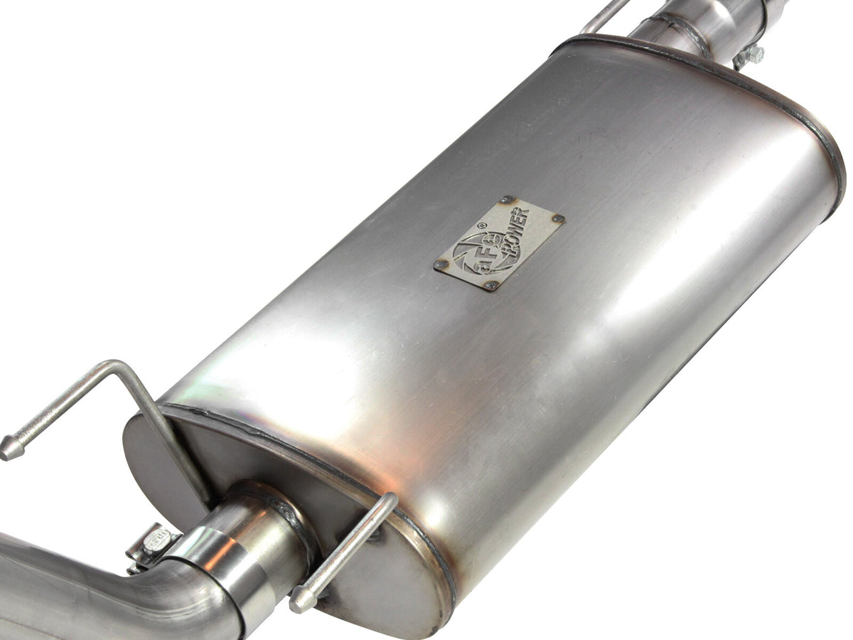 Mach Force-Xp 3 Inch 409 Stainless Steel Cat-Back Exhaust System Toyota Tacoma 05-12 V6-4.0L aFe Power
