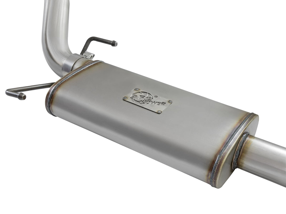 Mach Force-Xp 3 Inch 409 Stainless Steel Cat-Back Exhaust System Toyota Fj Cruiser 07-18 V6-4.0L aFe Power
