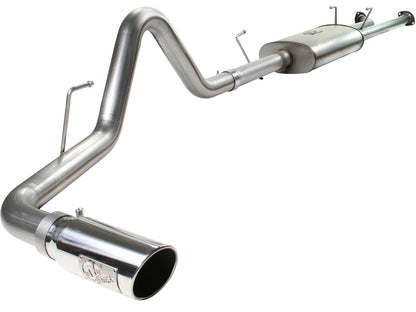 Mach Force-Xp 3 Inch 409 Stainless Steel Cat-Back Exhaust System w/ Tip Toyota Tundra 07-09 V8-5.7L aFe Power