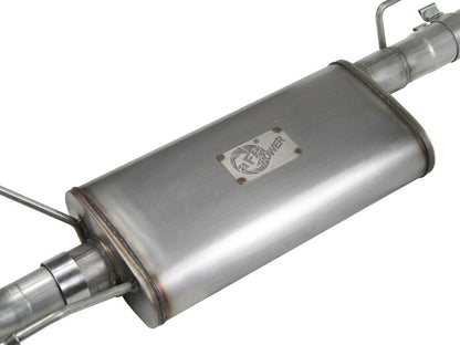 Mach Force-Xp 2-1/2 Inch 409 Stainless Steel Cat-Back Exhaust System Toyota Tacoma 05-12 V6-4.0L aFe Power