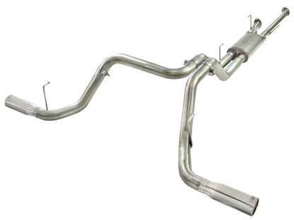 Mach Force-Xp 2-1/2 Inch to 3 Inch 409 Stainless Steel Cat-Back Exhaust w/ Tip Toyota Tundra 10-21 V8-5.7L aFe Power