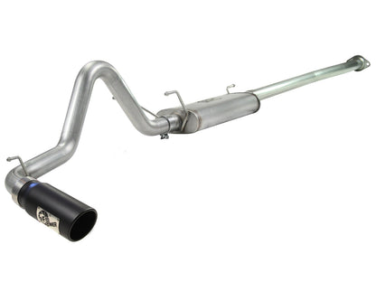 Mach Force-Xp 2-1/2 Inch 409 Stainless Steel Cat-Back Exhaust System w/ Tip Toyota Tacoma 13-15 V6-4.0L aFe Power