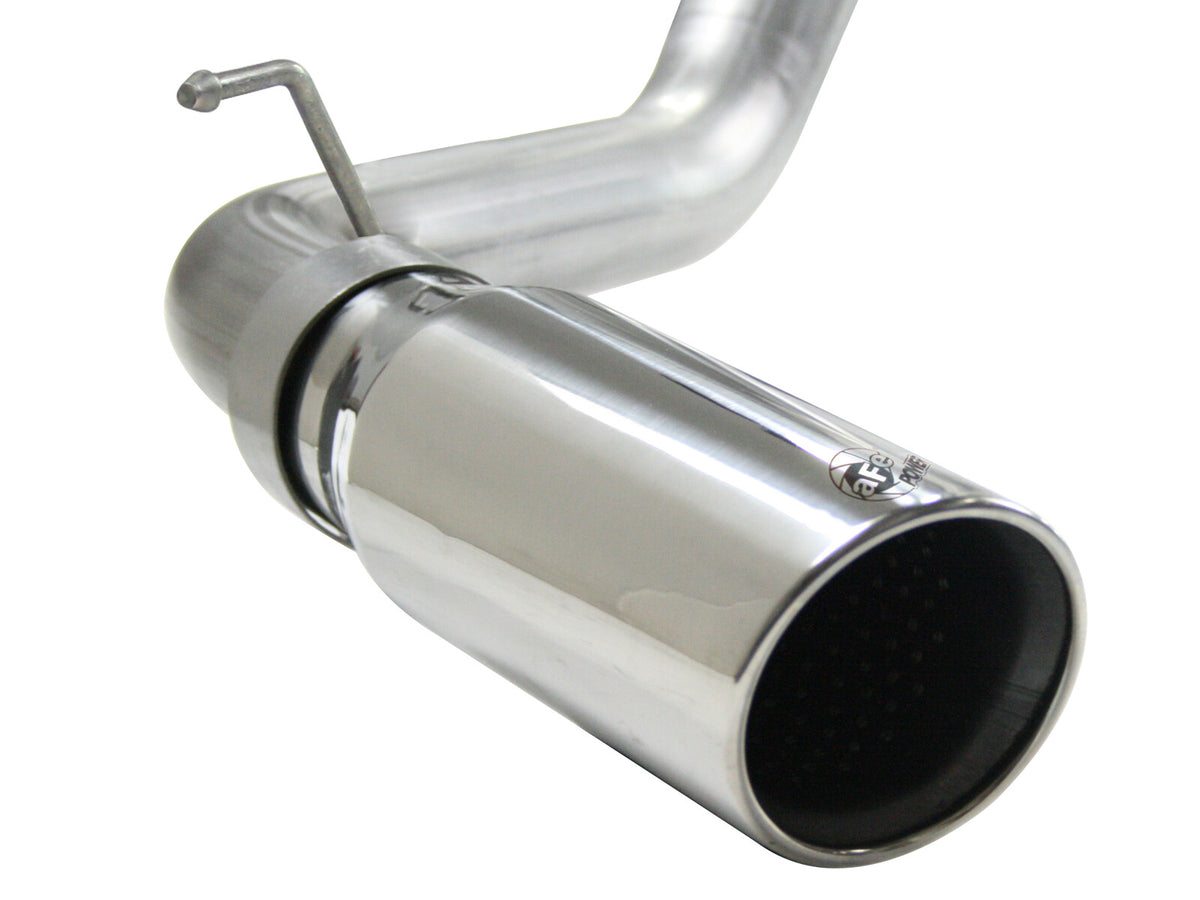 Mach Force-Xp 2-1/2 Inch 409 Stainless Steel Cat-Back Exhaust System w/ Tip Toyota Tacoma 13-15 V6-4.0L aFe Power