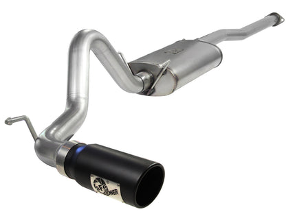 Mach Force-Xp 3 Inch 409 Stainless Steel Cat-Back Exhaust System w/ Tip Toyota Tacoma 13-15 V6-4.0L aFe Power