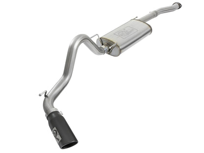 Mach Force-Xp 3 Inch 409 Stainless Steel Cat-Back Exhaust System w/ Tip Toyota Tacoma 16-23 V6-3.5L aFe Power