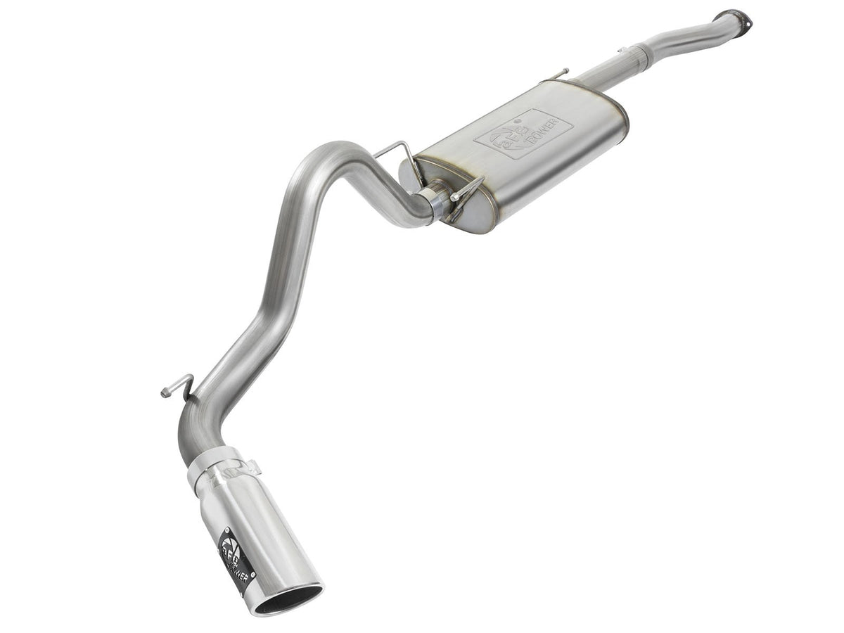 Mach Force-Xp 3 Inch 409 Stainless Steel Cat-Back Exhaust System w/ Tip Toyota Tacoma 16-23 V6-3.5L aFe Power