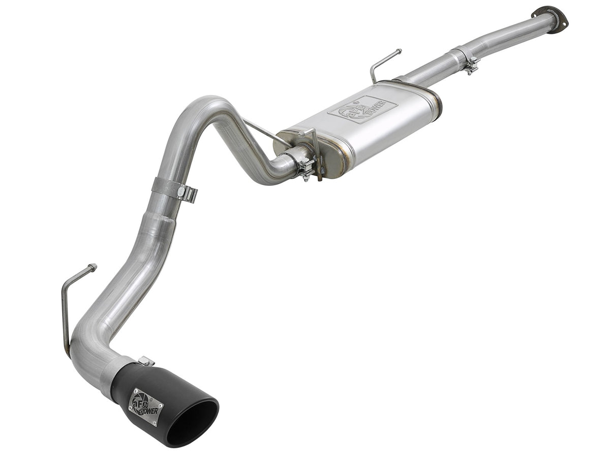 Mach Force-Xp 2-1/2 Inch 304 Stainless Steel Cat-Back Exhaust w/Tips Toyota Tacoma 16-23 L4-2.7L/V6-3.5L aFe Power