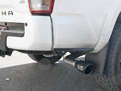 Mach Force-Xp 2-1/2 Inch 304 Stainless Steel Cat-Back Exhaust w/Tips Toyota Tacoma 16-23 L4-2.7L/V6-3.5L aFe Power
