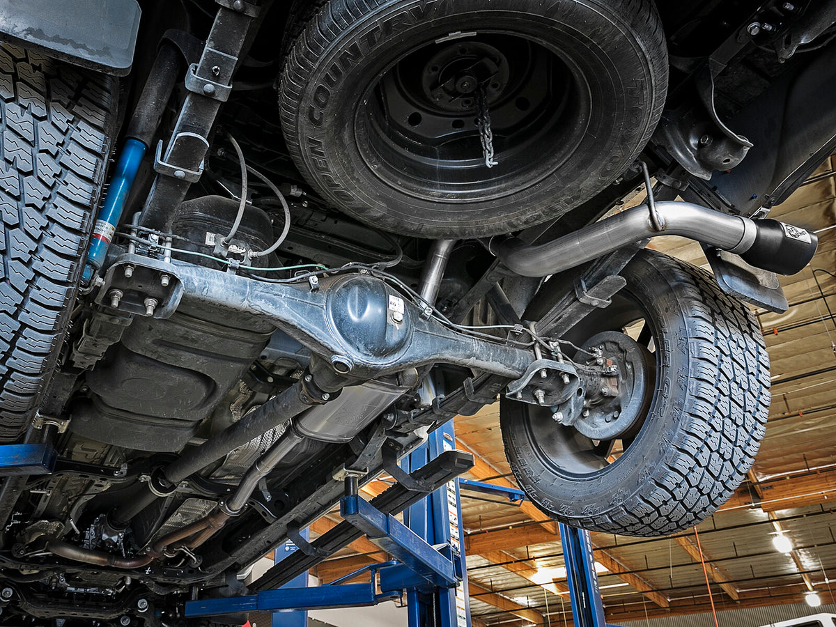 Mach Force-Xp 2-1/2 Inch 304 Stainless Steel Cat-Back Exhaust w/Tips Toyota Tacoma 16-23 L4-2.7L/V6-3.5L aFe Power