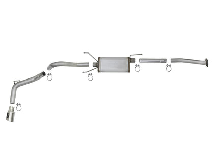 Mach Force-Xp 2-1/2 Inch 304 Stainless Steel Cat-Back Exhaust w/Tips Toyota Tacoma 16-23 L4-2.7L/V6-3.5L aFe Power